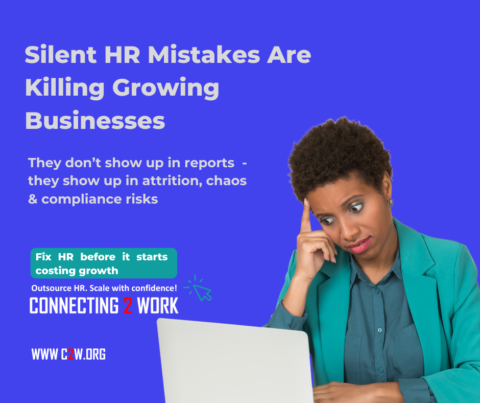 Common HR mistakes that slow business growth